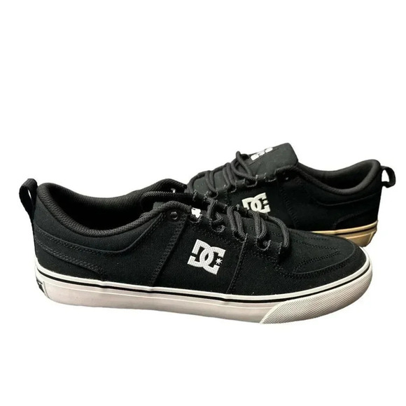DC LYNX VULC TX Black Skateboard Street Low ADYS300234 Sneakers shoes Me… - Picture 1 of 17